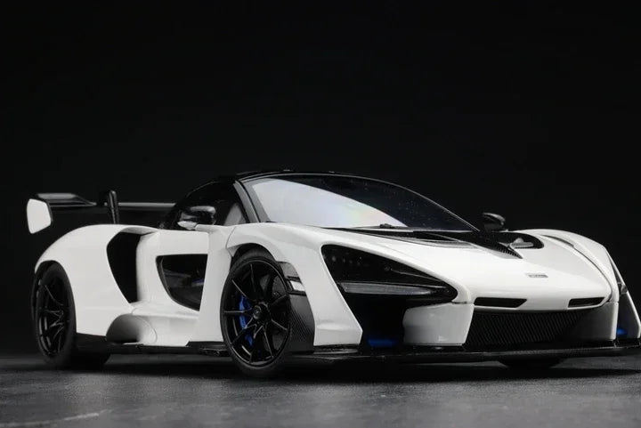 Autoart 1:18 Senna Simulation Limited Edition All Open Alloy Metal Static Car Model Toy Gift