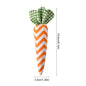 Easter Carrot Ornaments Spring Easter Party Decoration for Home Kids Birthday Favors Gift Soft Artificial Carrot Toy