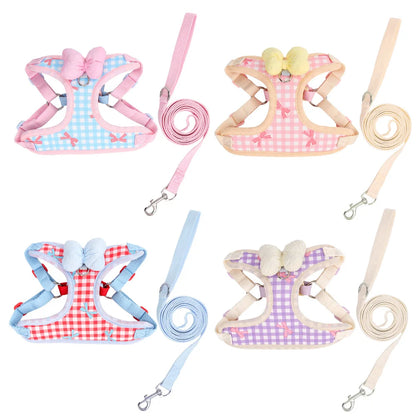 New Dog Harness  Air Cushion Breathable Soft Mesh Cat Vest Adjustable No-Pull Pet Harness for  Small Medium Large Dogs Puppies
