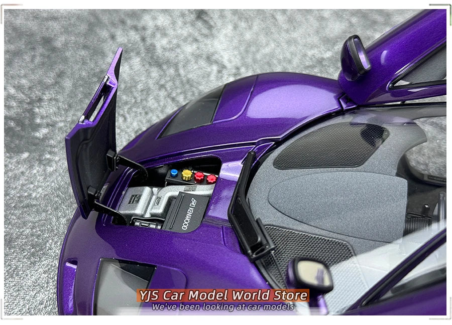 LCD model 1 New 1:18 FOR McLaren F1 XP5 alloy car model sports car static display gift collection for friends
