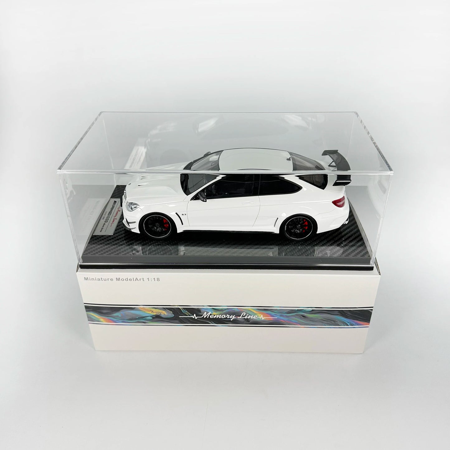 1/18  C 63 Black Series resin model Memory Line collectibles