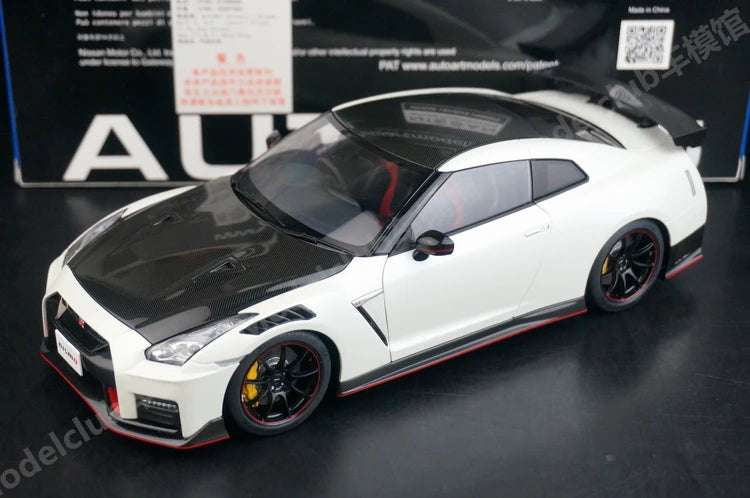 Autoart 1:18 R35 GTR 2022 JDM Simulation Limited Edition All Open Alloy Metal Static Car Model Toy Gift