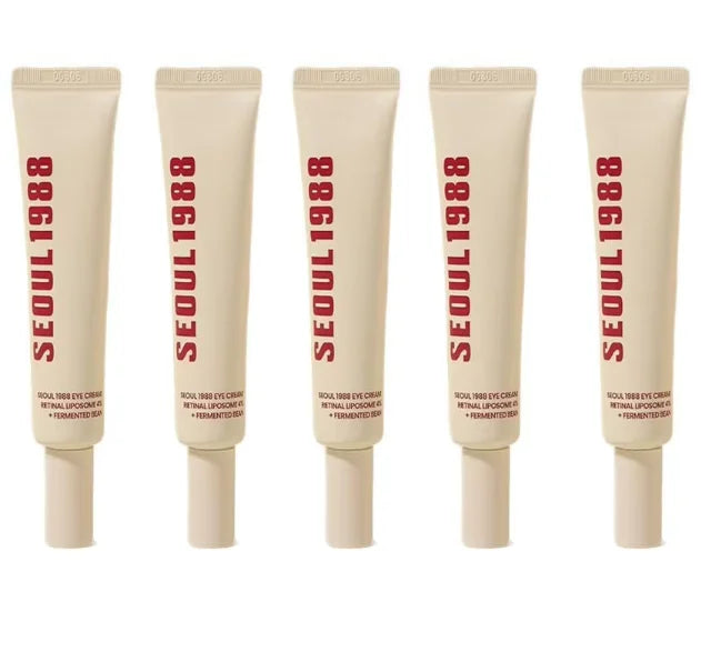 Seoul 1988 Retinal Liposome Face Cream,Snail Mucin Essence Rice Moisturizing Soothing Toner,Retinol Eye Serum,Korean Skincare