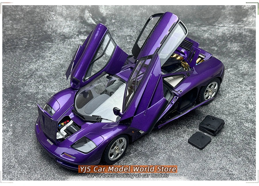 LCD model 1 New 1:18 FOR McLaren F1 XP5 alloy car model sports car static display gift collection for friends