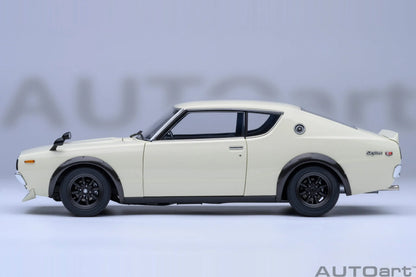 NISSAN SKYLINE 2000 GT-R (KPGC110) TUNED VERSION RS WATANABE WHEEL AUTOart 1/18 Static display model gift collection
