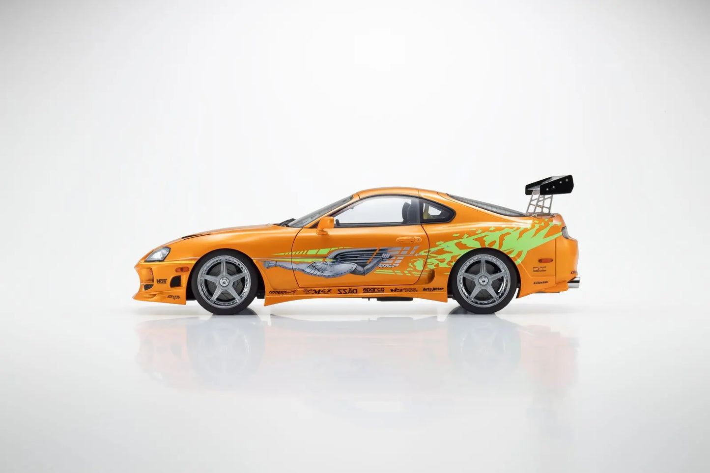 KYOSHO  1/18 Scale Diecast Collection  Dodge Charger R/T 1970 Toyota Supra Turbo - Static car model - Collection - Display piece