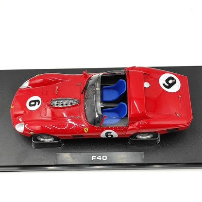 Ferrari F40 24H Le Mans Defective KK 1:18 Scale Alloy Car Model