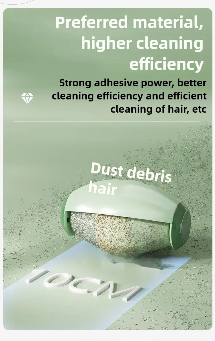 Portable Reusable Lint Roller Ball Washable Gel for Clothes and Pet Hair Removal Needed Compact Design with Ventilation Holes