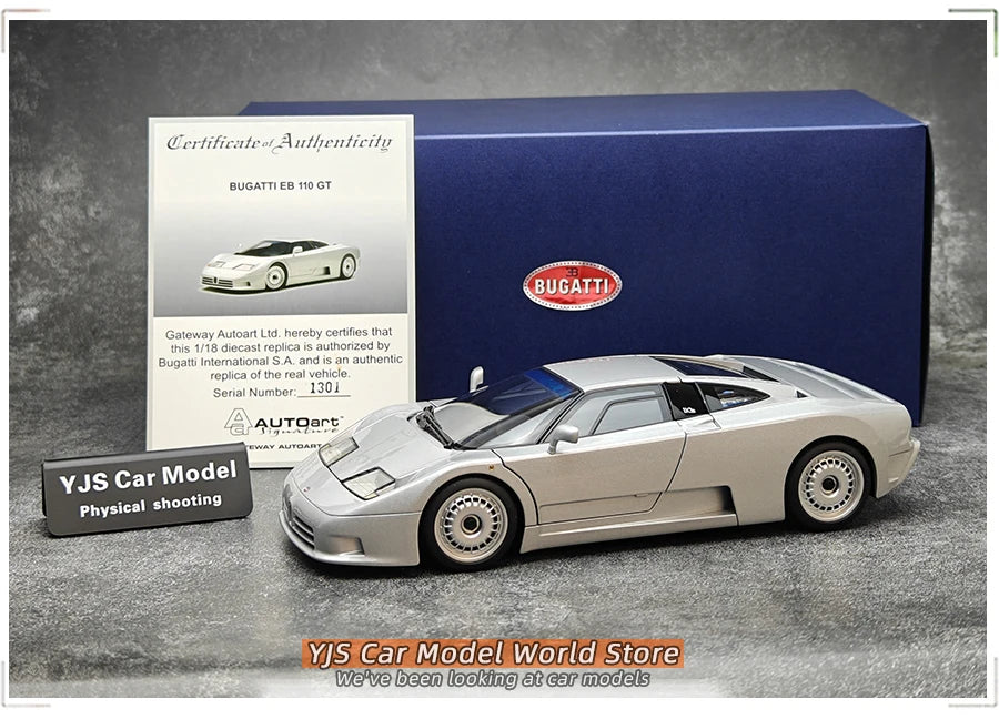 AUTOART Bugatti EB110 GT diecast model  1:18  Static Display Holiday Gift Collection Gift