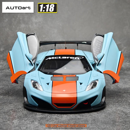 AUTOART Diecast car model 1/18McLaren MP4-12C Static display car models  Collect festival gifts