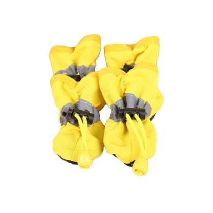 4 PCS set Of Waterproof Pet Dog Shoes, Anti Slip Soft Soled Rain Boots, Kitten Dog Shoes, Puppy Pet Boots, Pet Paw Accessorie