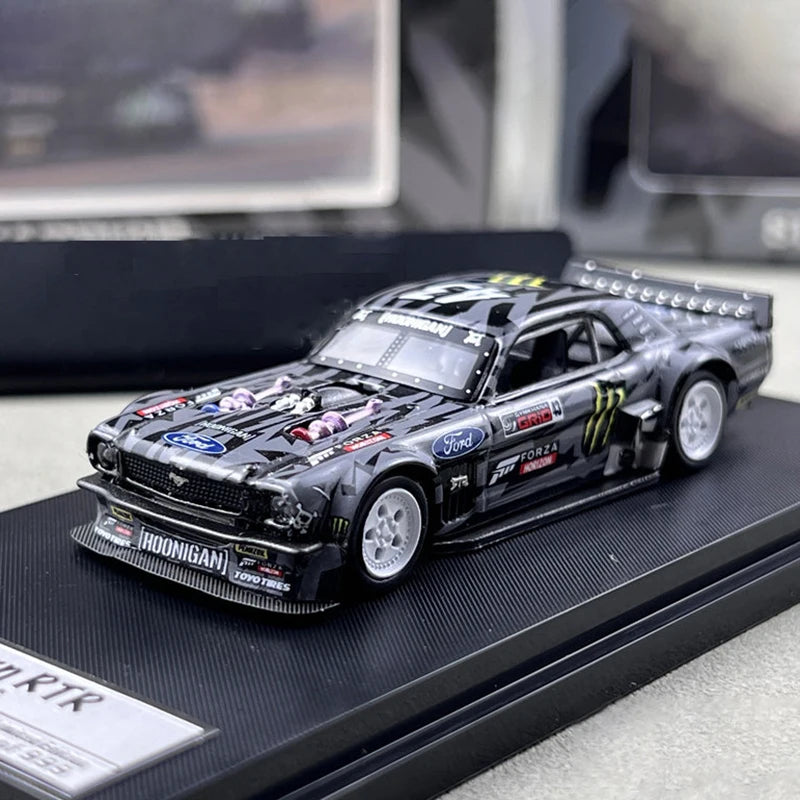 SW 1:64 Mustang Hoonicorn RTR V3 Alloy Car Diecasts Vehicles Car Model Miniature Scale Model Car Toy Gift