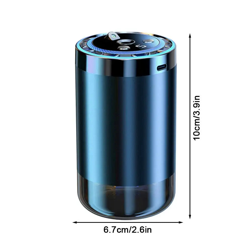 Smart Car Air Freshener Car Fragrance Diffuser Auto Adjustable Modes RGB Music Syncing Light And Starry Sky Projection ﻿