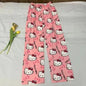 Hello Kitty pajamas summer thin loose casual pants cartoon walking home pants girlfriends can wear outside