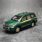 Car diecast model 1/18 LAND CRUISER 200 Green model static display holiday gift collection