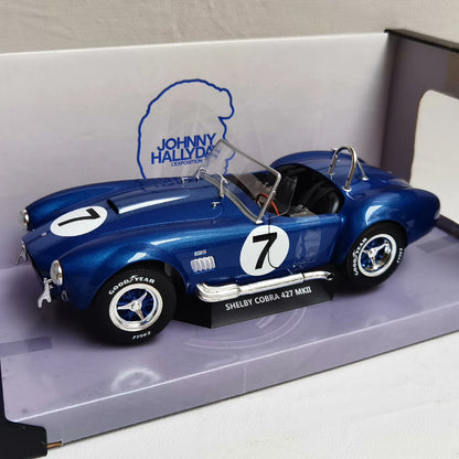 SOLIDO 1/18 Shelby Cobra 427 MK II #7 Racing Car Model