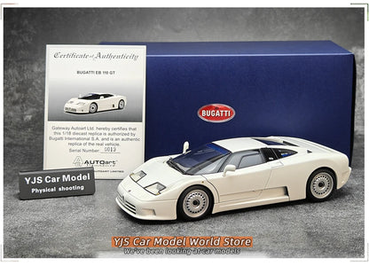 AUTOART Bugatti EB110 GT diecast model  1:18  Static Display Holiday Gift Collection Gift