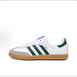 ADIDAS Samba 0G Women's Casual Shoes Minimalist and Stylish Lightweight, Slip-Resistant Low-Top Sneakers JR0035