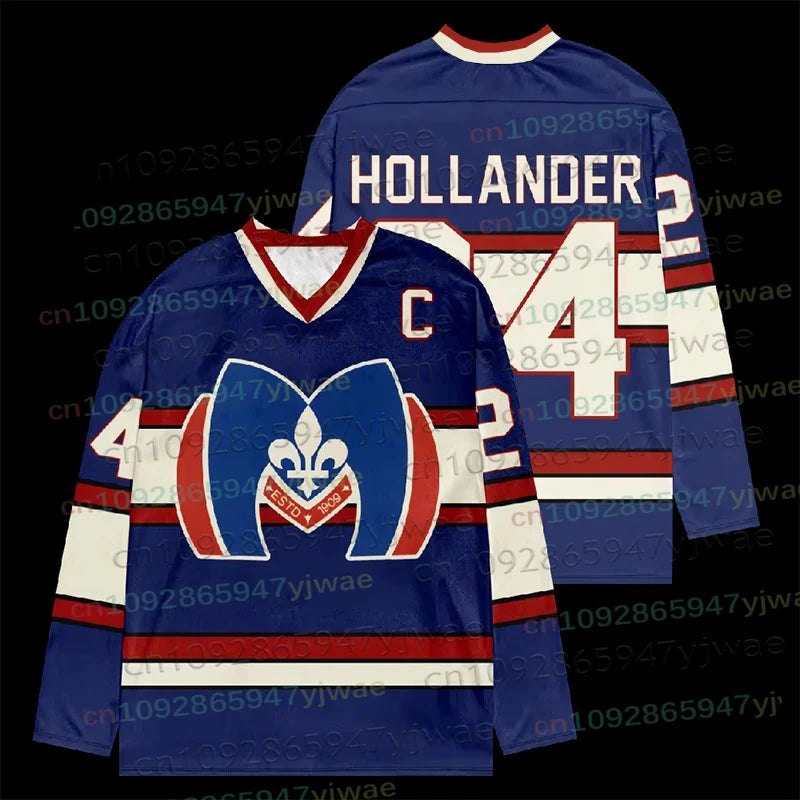 2026 New Heated Rivalry Hockey Jersey Sportwear Women Men Fashion Long Sleeves T-shirt Oversize V-neck Tshirt Men's Clothing