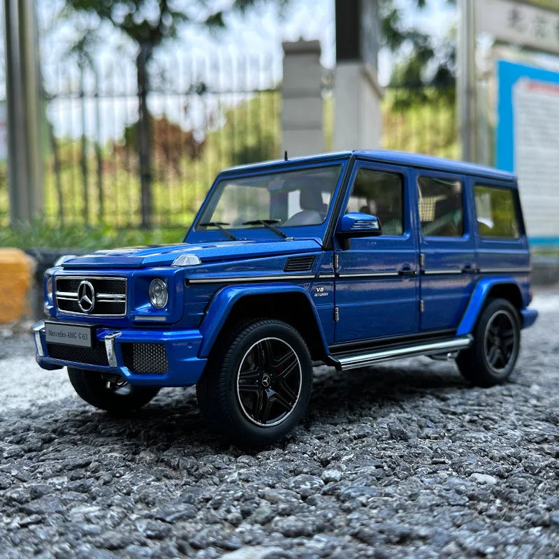 AUTOART 1:18 G63 2017 Car model SUV  Personal collection of holiday gifts