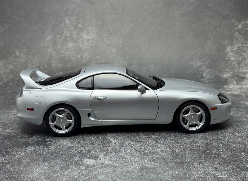 WHELART Diecast model 1/18  Ty SUPRA A80 Metal Car model Static display collection holiday gifts