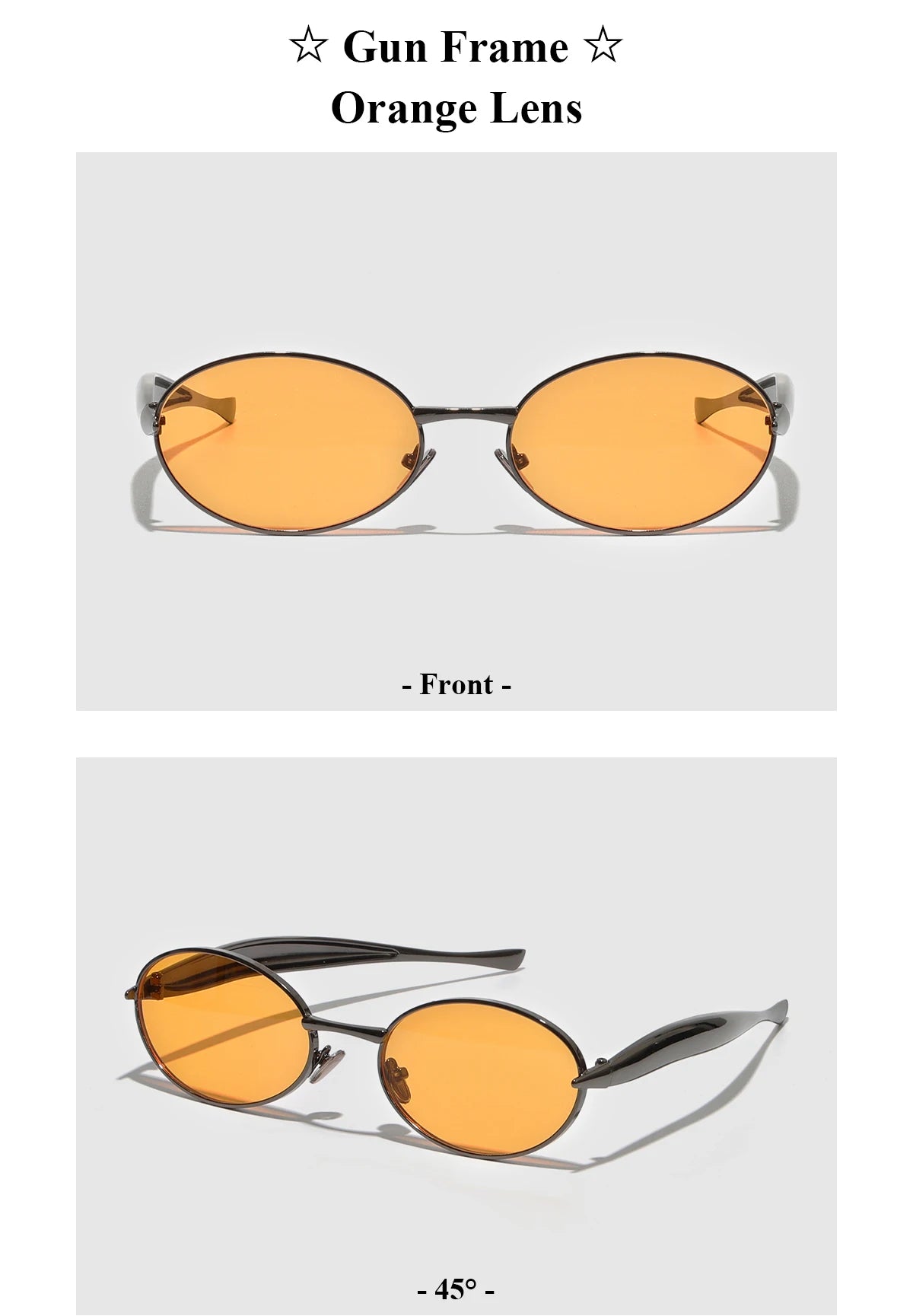 Ruiao 2026 Fashion Oval Sunglasses for Women Luxury Designer Metal Frame UV400 Sun Protection Shades Brand New Arrival Eyewear