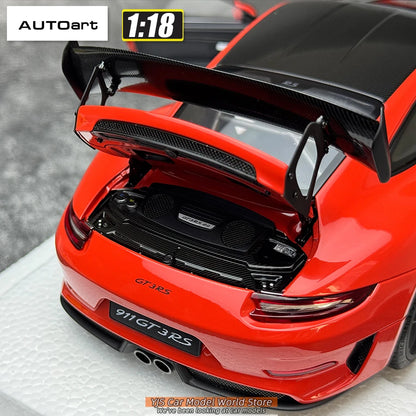AUTOART 1/18 Porsche 911 (991.2) GT3 RS Weissach Package Car model  Send to a friend  Personal collection Static ornament
