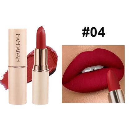 8 Colors Matte Lipstick Waterproof Velvet Nude Sexy Red Lip Gloss Long Lasting Nonstick Not Dry Lip Stain Makeup Matte Lipsticks