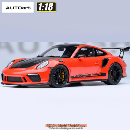 AUTOART 1/18 Porsche 911 (991.2) GT3 RS Weissach Package Car model  Send to a friend  Personal collection Static ornament