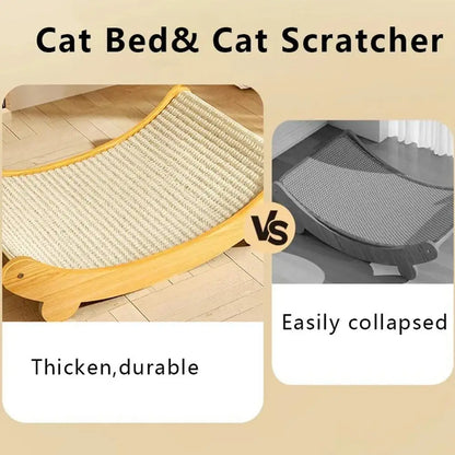 Sisal Cat Scratcher Protable Cat Scratching Board Grinding Claw Toys For Cats Wear-resistant Pet Scratching Post Kitten Recliner