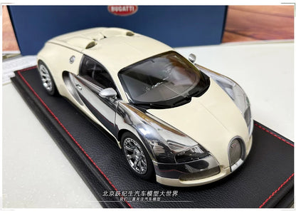 AUTOART 1:18 Bugatti  Veyron Sports car alloy car model plated interphase  Personal collection gift Compan