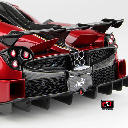 LCD CLD Diecast model 1/18 scale Pagani Imola Metal static decoration Holiday gift collection