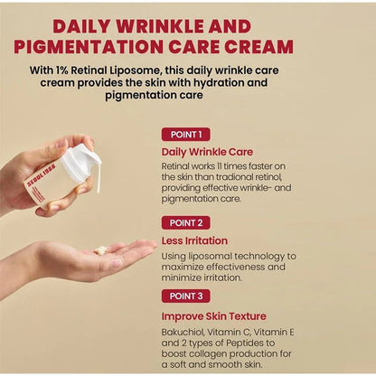 Seoul 1988 Retinal Liposome Face Cream,Snail Mucin Essence Rice Moisturizing Soothing Toner,Retinol Eye Serum,Korean Skincare