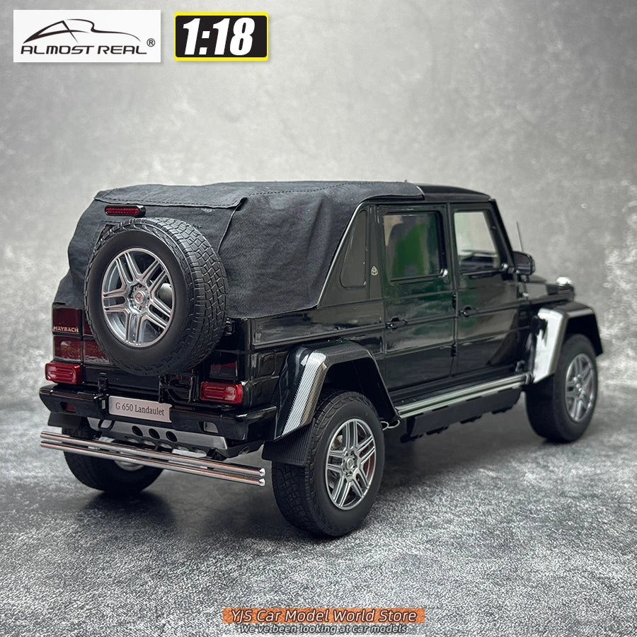 Almost Real diecast model 1:18 G 650 Landaulet G650 SUV car model alloy collection gift to friends and family