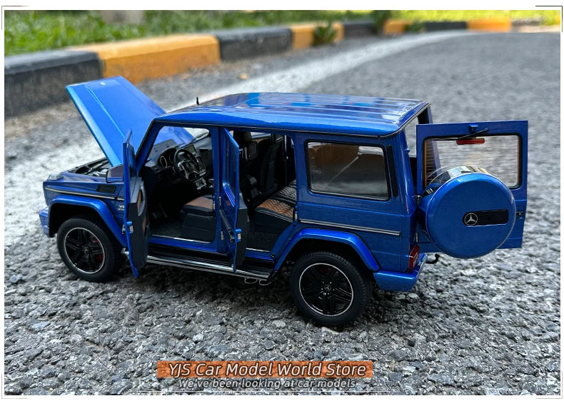 AUTOART 1:18 G63 2017 Car model SUV  Personal collection of holiday gifts