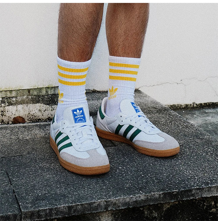 Adidas Official Authentic Three Stripes Samba OG Unisex Classic Sneakers IE3437