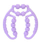 Wheel Annular Leg Clamp Massager Relaxing Plastic Leg Roller Muscle Trainer Bar Yoga Meridian Massager Annular Leg Clamp Clip
