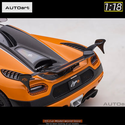 Autoart model 1/18 Scale New KOENIGSEGG AGERA RS car model Static Decorative Items Gift Collection