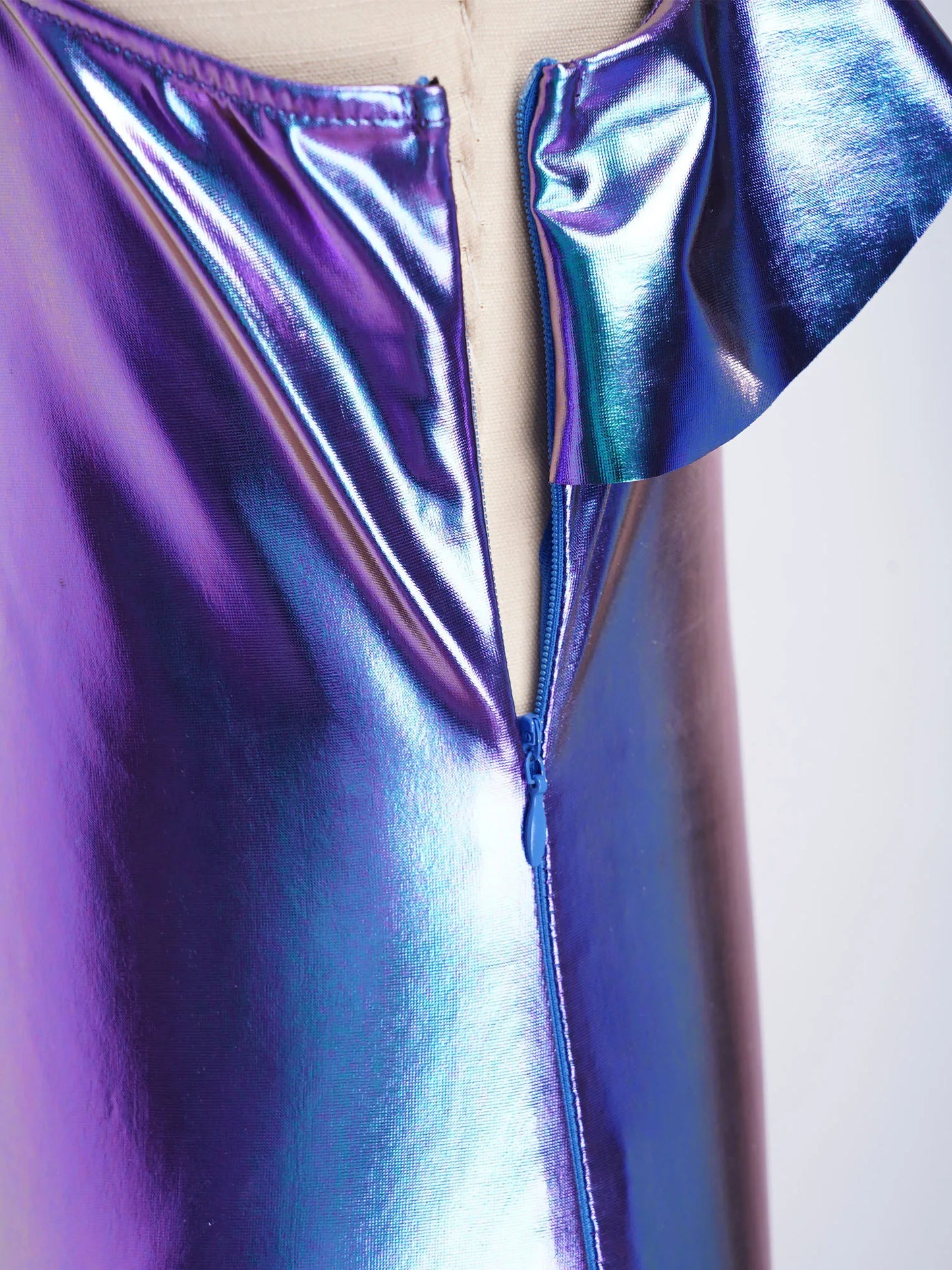 Kids Girls Metallic Shiny Ballet Dance Unitards Figure Skating Acrobatics Gymnastics Leotard One Shoulder Long Sleeve Jumpsuit