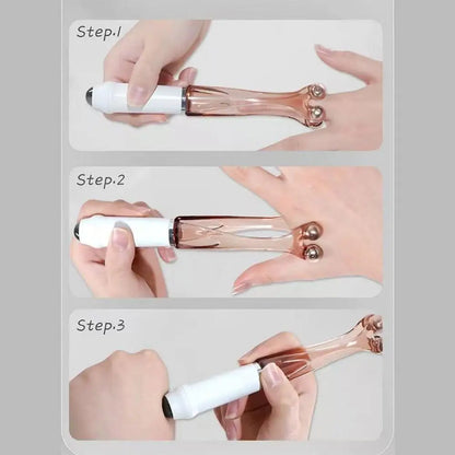 Finger Joint Acupoint Massager Rollers Handheld Hand Acupuncture Points Massager Relieve Finger Fatigue Arthritis Massage Tool