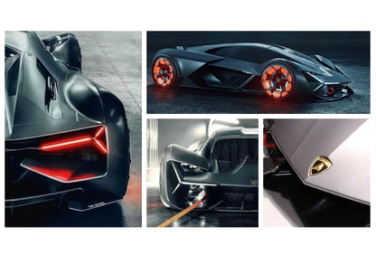Bburago 1:24 Lamborghini Terzo Millennio Alloy Car Diecasts & Toy Vehicles Car Model Miniature Scale Model Car For Children