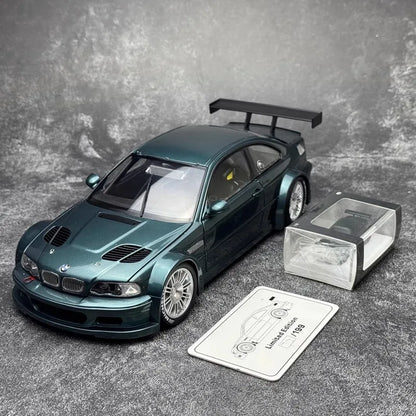 Bmw M3 Gtr E46, Dcm 1:18 Need For Speed Alloy Car Bmw Limited Collection Diecast Ornaments Custom Decoration Gift