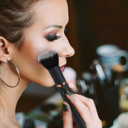 2 In 1 Electric Multi-Function Soft Fluffy Portable Foundation Brush Vibration Makeup Brush Rechargeable Detail Makeup Tools ﻿