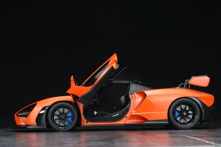 Autoart 1:18 Senna Simulation Limited Edition All Open Alloy Metal Static Car Model Toy Gift