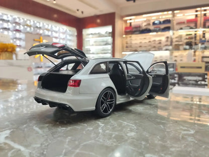 1/18 AUDIRS RS6 RS 6 Avant C7 WELL Diecast Model Toy Cars Boys Girls Gifts