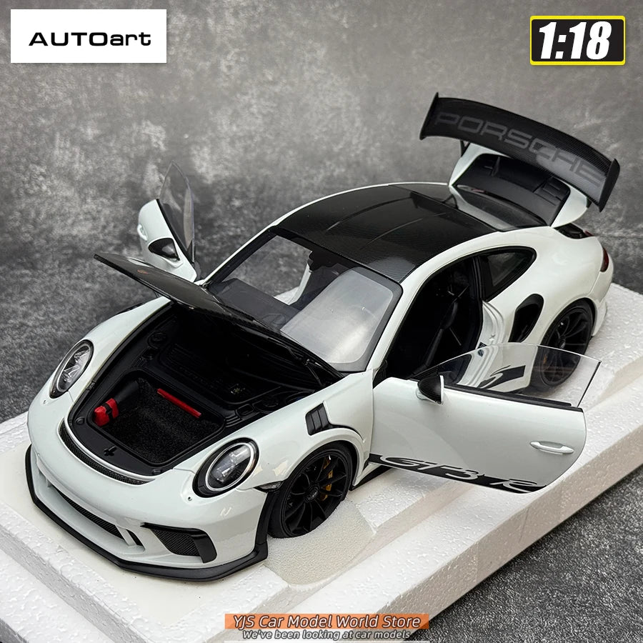 AUTOART 1/18 Porsche 911 (991.2) GT3 RS Weissach Package Car model  Send to a friend  Personal collection Static ornament
