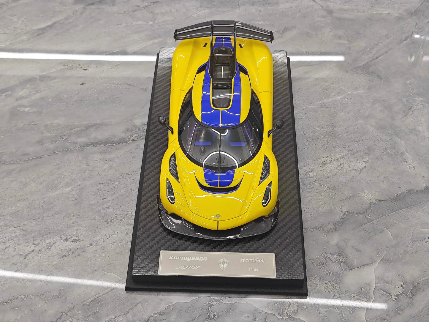 Frontiart Car Model 1/18 Koenigsegg Jesko Car Model Resin Model Limited Edition Cars Model Room Ornament Boy Collection Gift