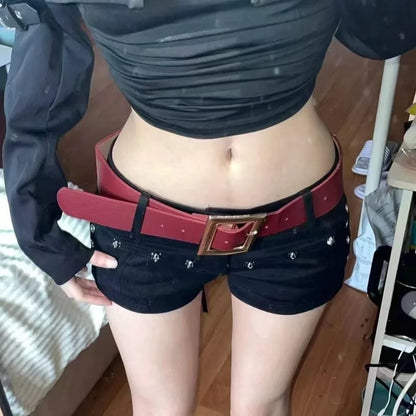 Fashion Y2K Baggy Pants Women's Cartoon Embroidery Loose Wide Leg Jeans Streetwear Aesthetic Casual Trousers