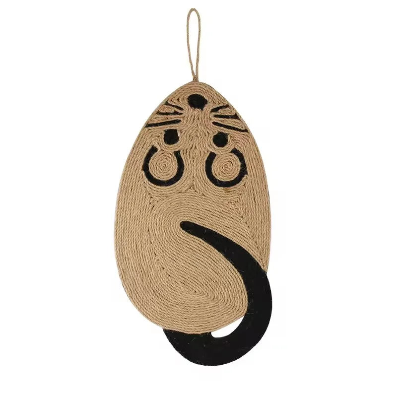 Natural Sisal Cat Scratching Pad Indoor Interactive Mat Reusable Claw Grinding Toy For Cats Kittens Eco Friendly Pet Supplies
