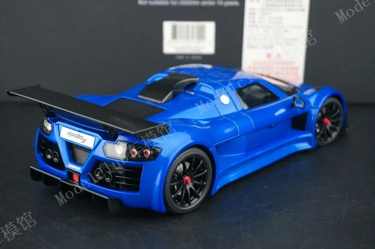AUTOART 1:18 Gumpert Apollo S Simulation Limited Edition All Open Alloy Metal Static Car Model Toy Gift